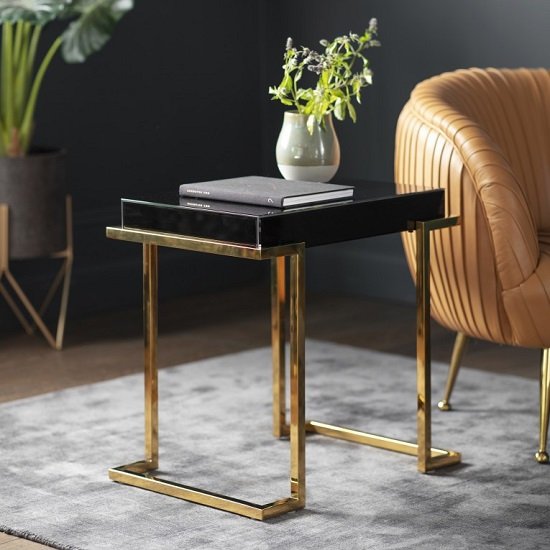 Mirrored Side Tables